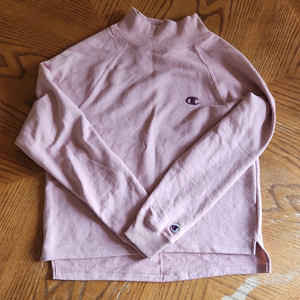 Champion Pink Turtleneck Sweater